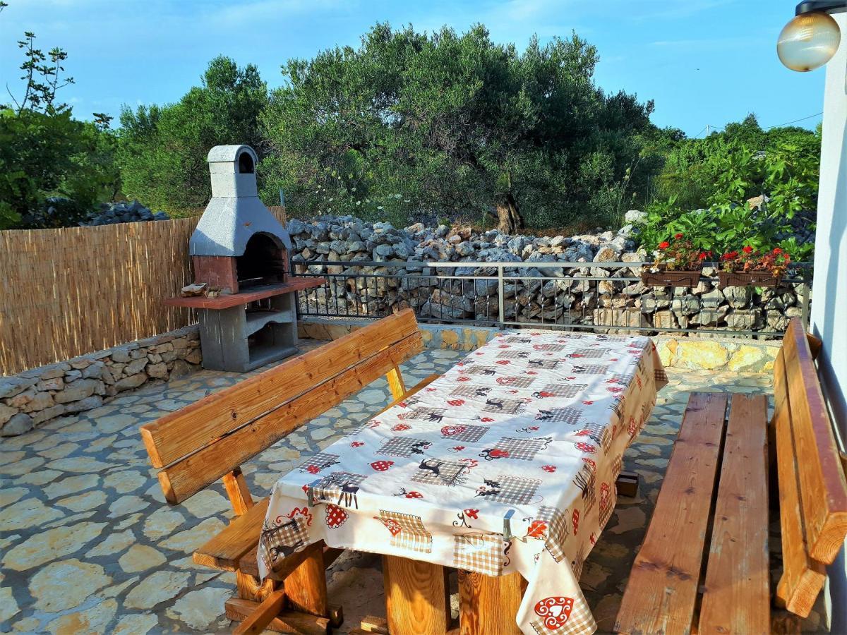 Anas Lagoon Holiday House With Pool At Azure Beach Дрвеник-Мали Экстерьер фото